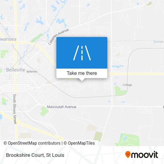 Mapa de Brookshire Court