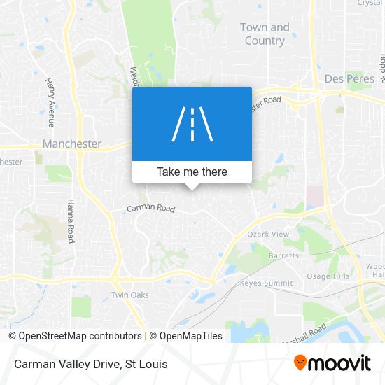 Mapa de Carman Valley Drive