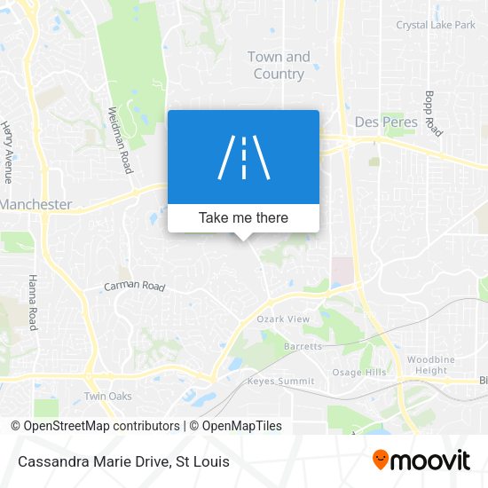 Cassandra Marie Drive map