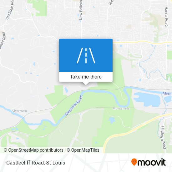 Mapa de Castlecliff Road