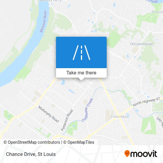 Mapa de Chance Drive