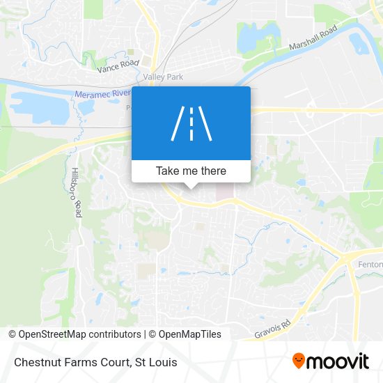Mapa de Chestnut Farms Court