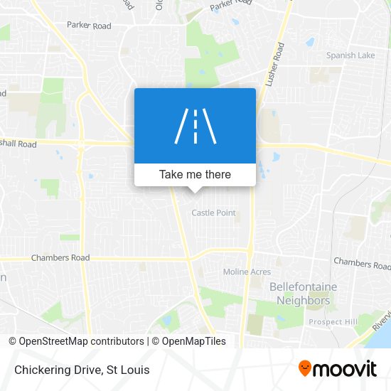 Mapa de Chickering Drive