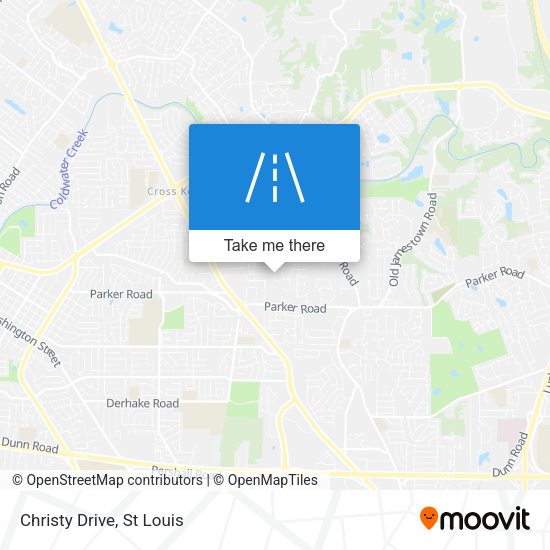 Mapa de Christy Drive