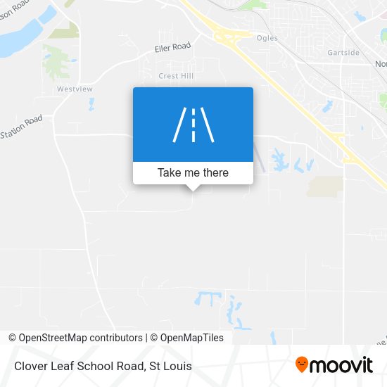 Clover Leaf School Road map