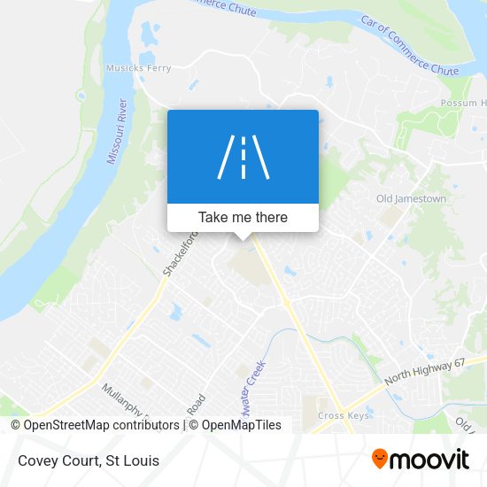 Mapa de Covey Court