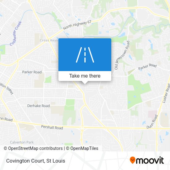 Mapa de Covington Court