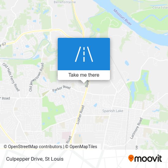 Mapa de Culpepper Drive