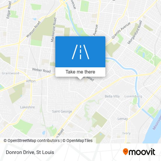 Mapa de Donron Drive