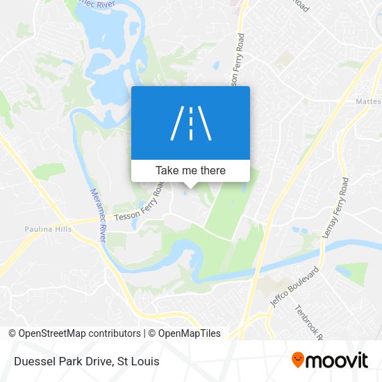 Mapa de Duessel Park Drive