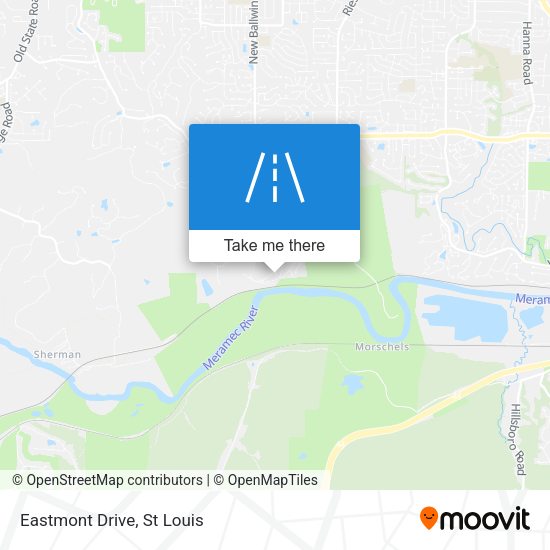 Mapa de Eastmont Drive