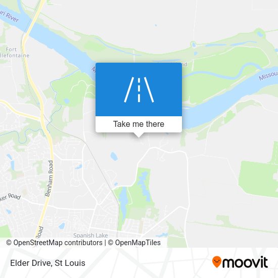 Mapa de Elder Drive