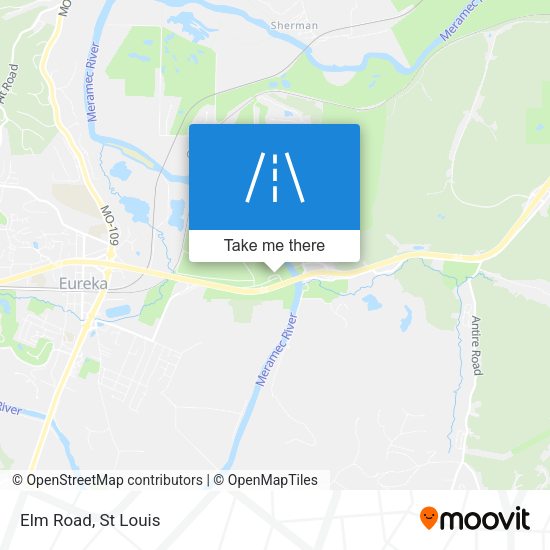 Mapa de Elm Road