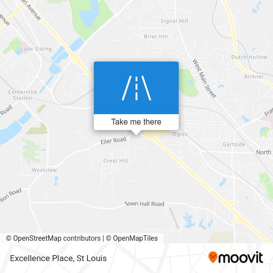 Mapa de Excellence Place