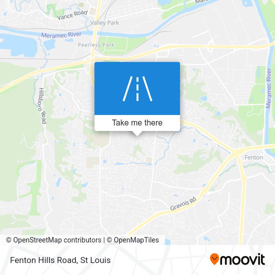 Mapa de Fenton Hills Road