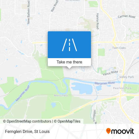 Mapa de Fernglen Drive