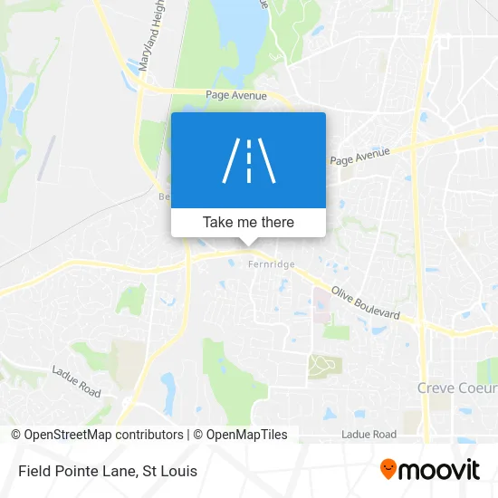 Field Pointe Lane map