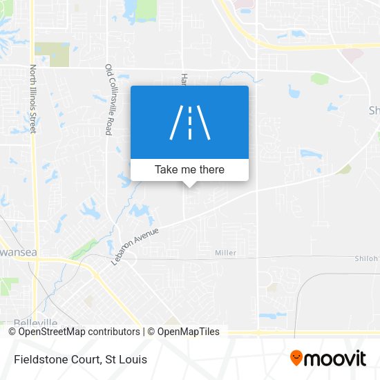 Mapa de Fieldstone Court