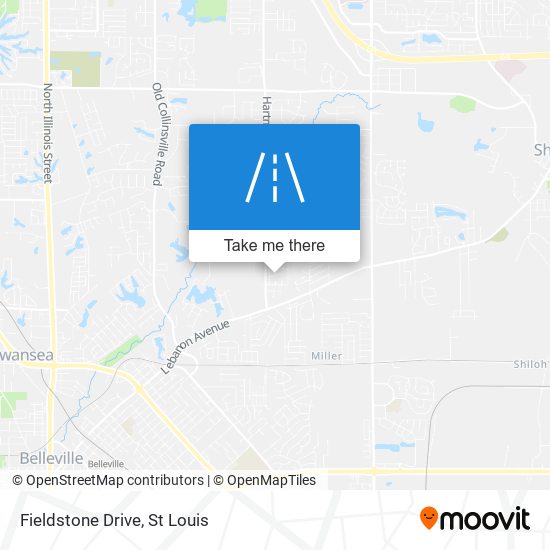 Fieldstone Drive map