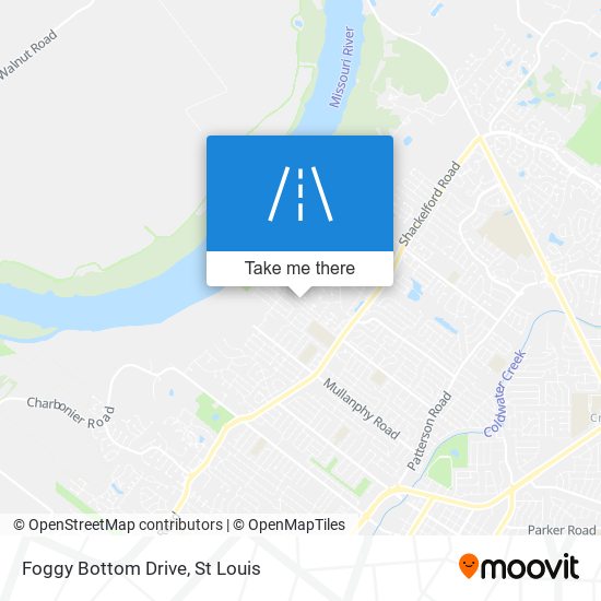 Mapa de Foggy Bottom Drive