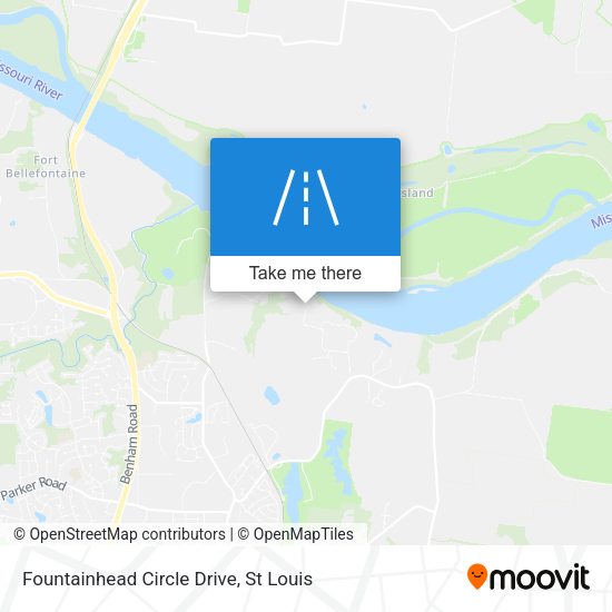 Fountainhead Circle Drive map