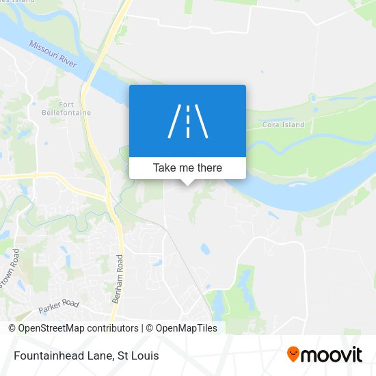 Mapa de Fountainhead Lane