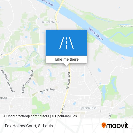 Mapa de Fox Hollow Court