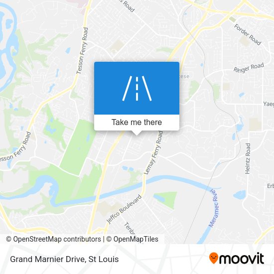 Mapa de Grand Marnier Drive