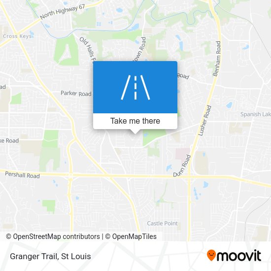 Mapa de Granger Trail