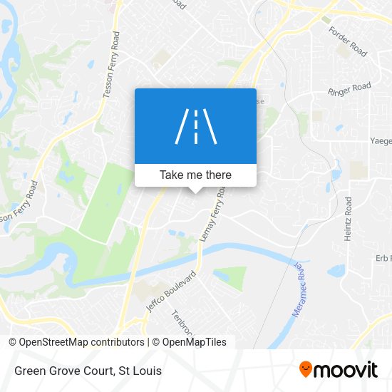 Mapa de Green Grove Court