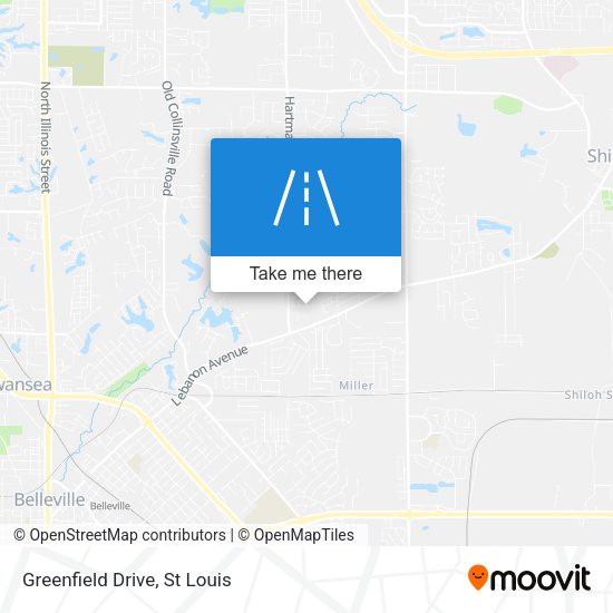 Mapa de Greenfield Drive
