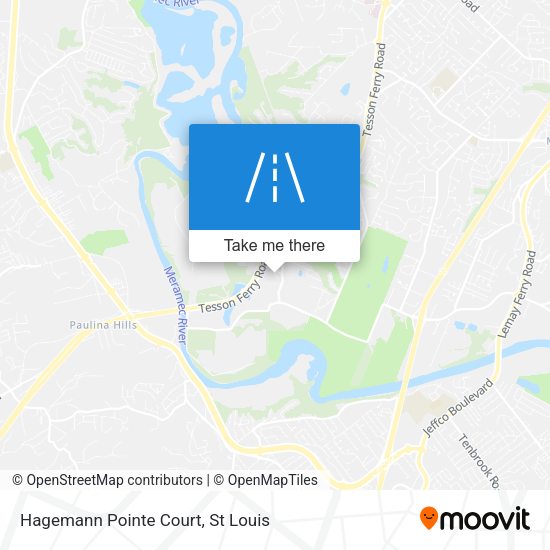 Hagemann Pointe Court map