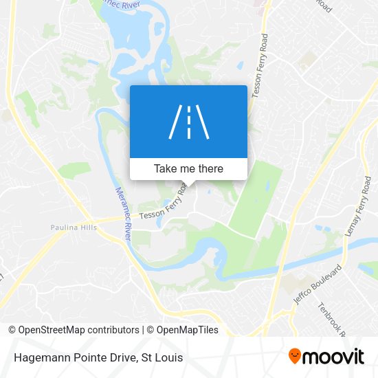 Hagemann Pointe Drive map