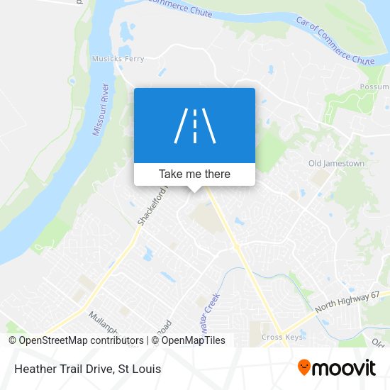 Heather Trail Drive map