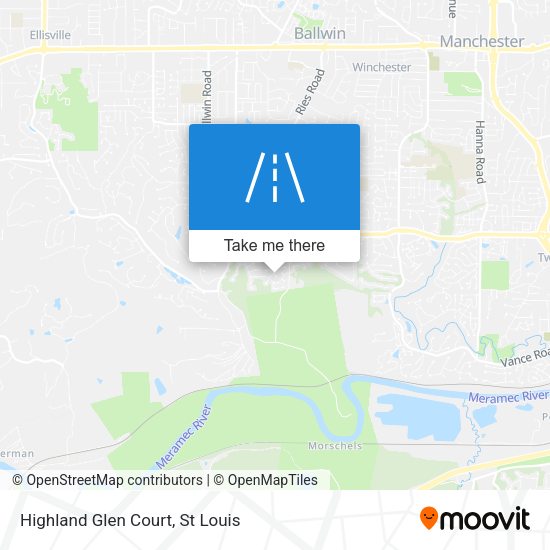 Mapa de Highland Glen Court