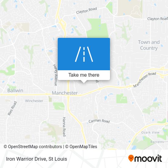 Iron Warrior Drive map