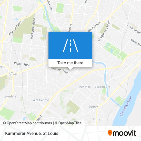 Mapa de Kammerer Avenue