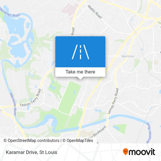Mapa de Karamar Drive
