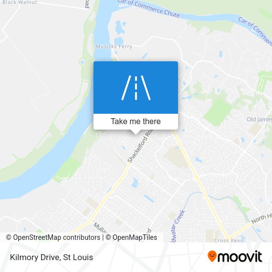Mapa de Kilmory Drive