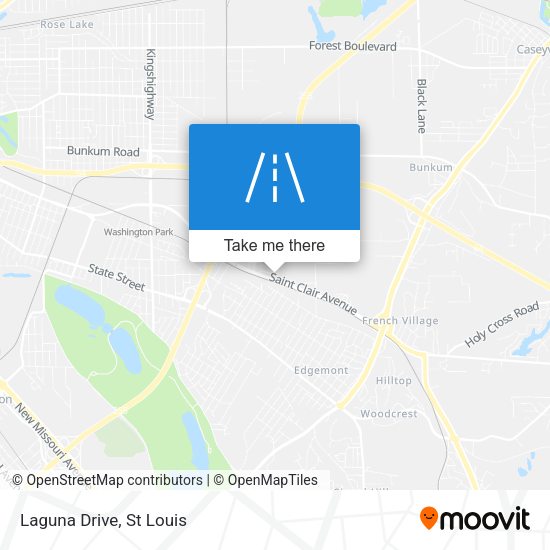Mapa de Laguna Drive