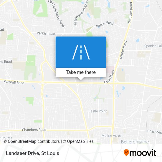 Mapa de Landseer Drive