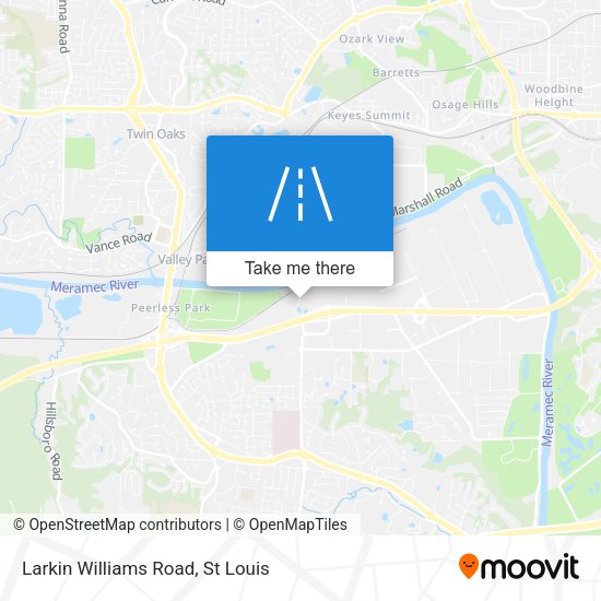 Mapa de Larkin Williams Road