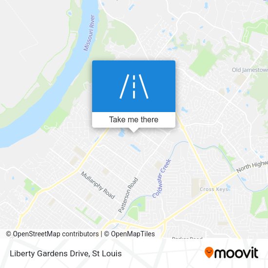 Liberty Gardens Drive map