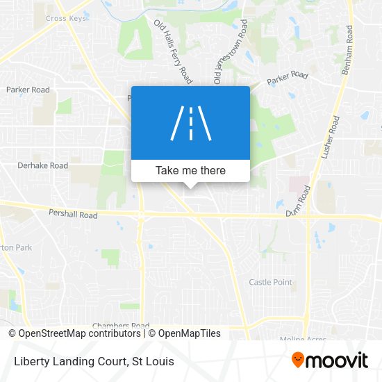 Mapa de Liberty Landing Court