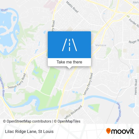 Mapa de Lilac Ridge Lane