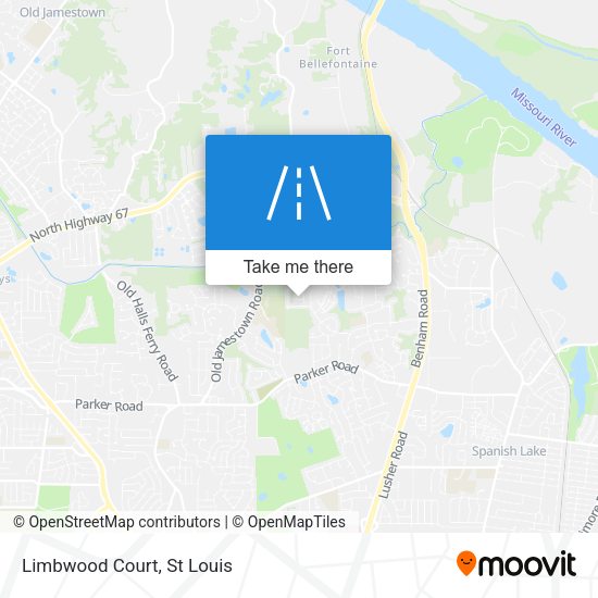 Mapa de Limbwood Court