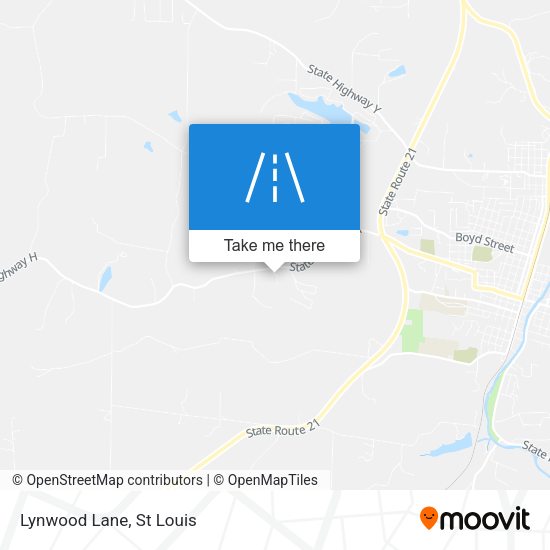 Mapa de Lynwood Lane
