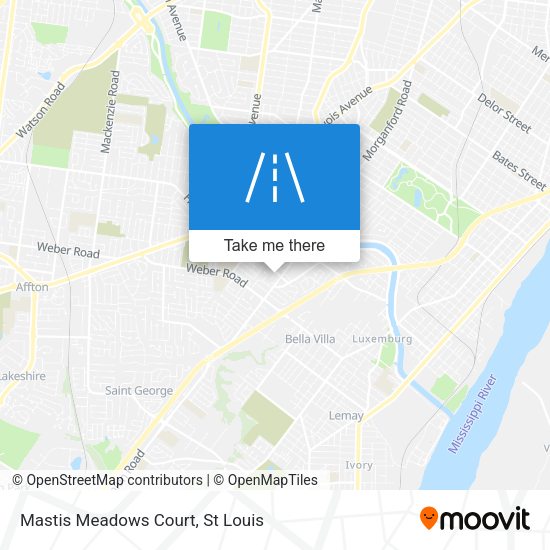 Mapa de Mastis Meadows Court