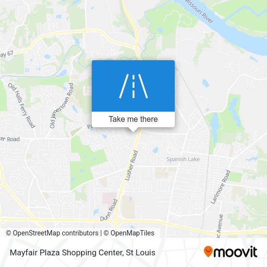 Mayfair Plaza Shopping Center map