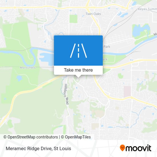 Meramec Ridge Drive map